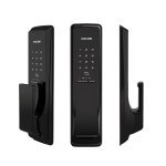 코콤 무타공 도어락 KDL-HP750S 디지털도어락 번호키 카드키 푸시풀 : 더유성