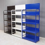 도다도다 5단 진열대 사무실 선반 5층 매대 흰색 보관대 메쉬 무인 진열 약국 편의점 탕비실 블랙 시크 55x30x140 3단 : 도다도다마store