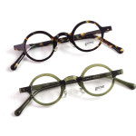 긱시크안경 그라임아이웨어 알작은 안경 고도근시 뿔테 안경테 : 그라임아이웨어