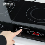 키친아트 2구 인덕션&하이라이트 하이브리드 전기레인지 : 집어스