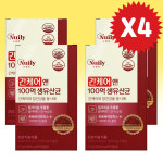 간유산균 간케어 100억 유산균 간건강 효능 4박스 : 탑앤몰