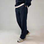 남자 트레이닝팬츠 헤비 츄리닝바지 와이드 회색 빅사이즈 : 비베나