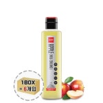 샷 뉴질랜드 애플 시럽 1L PET 6개(1박스) : 유니 공간