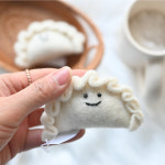 양모펠트 만두 울 키링 ANIMAL KEYING : 엘루이데이