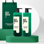 제이숲 딥그린제이 아로마 프렌치라벤더 친환경 바디워시 바디로션 선물세트 1000ml : 제이숲N