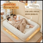쇼파 의자 접이식 침대 더블 에어소파 휴대용 인테리어 세탁가능 오프화이트 코듀로이 120x12 : 감추어진 보화