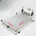 실크스크린 인쇄 기계 에코백 수동 스테인레스 소형 : 파인트레이딩