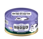 인터펫코리아 야옹이맘마 고양이간식 습식캔 흰살참치+멸치, 160g, 1개 : 댕이와냥이