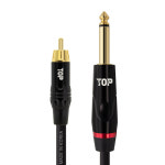 솔탑 국산 RCA 수 TO 5.5 TS 모노 수 제작 케이블 40M SOLTOP-2088 : 마하링크 공식스토어