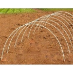 농사용활대 두께4mm 2m 길이1m10팩 고추 강선 아치 텃밭 자재 비닐하우스 골조 1 4mm 굵기-1m 길이 10개입 : 햇살스몰