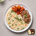 굿스푼 도시락 나물 비빔밥 12팩 맛있는 밥 반찬 건강한 영양 관리 음식 간편 식단 : 미스터네이처 다이어트