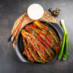 전라도 여수 돌산 갓김치 1kg 국내산 향일암 품격 김치 주문 즉시 담아서 보내드려요 : 돌산갓김치 품격