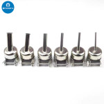 핫 에어 건 노즐 45 도 구부러진 곡선 앵글 노즐 슬리브 850 852 852D 핫 에어 스테이션 전화 PCB 수리 용접 도구 : 하루비직구