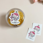 [주랑이네] 발렌타인데이스티커 쥬피트 초콜렛 쿠키 포장 데코 스티커 30장(60개) : 주랑이네
