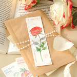 페이지 그림 종이 20 책갈피 세트 F7591 그린 메모 수동 선물 마커 20pcs Flower : 귤맛좋네