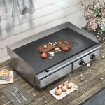 업소용 전기 그릴 식당 철판 가정용 불판 볶음 그리들 부침기 토스트 : 마침여기