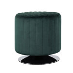 108-1 체어 카페 원형 벨벳 보조 화장대 미니 낮은 인테리어 의자 UJ : 체어아울렛