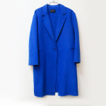 씨앤룬 코발트블루 울캐시미어 핸드메이드 코트 (66-77) 구제샵 구제리아 : 구제리아