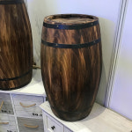 수납 캐비닛 미니오크통 플러그 와인통 오크통 원목 술통 장식 와인바 수전 가정 와이너리 30cm 높이 : 햇살스몰