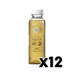 유어스 하늘가득 사과주스 음료 페트 330ml x 10개 : 블리스원샵