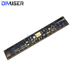 DIYUSER PCB 눈금자, 전자 엔지니어용, Geeks Makers 팬 PCB 참조 눈금자, PCB 패키징 유닛 v2 6, 15cm : 글로브플라이
