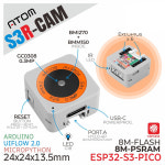 카메라 8MB ESP32 ATOMS3R 사전 설치 IOT 개발 S3 펌웨어 시스템 키트용 M5STACK UVC 보드 PSRAM CAM : 트렌디구대48