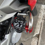 EaJ 스쿠터 탄소랠리 인도 빈티지 모토 플매트 카본랠리 방수 치프 호환카본랠리 FTR 바이크 블랙 로고 없음 : 룰라식스