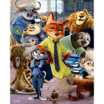 디즈니 주토피아 어린이 보석십자수 DIY 캔버스 액자형 세트 40x50cm : 콩나물상사