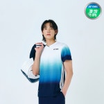 요넥스 251TS005M 배드민턴 반팔 티셔츠 남성 게임웨어 에메랄드그린 : 요넥스공식인증점 스포츠진
