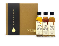 [옛향기마을방앗간] 세트 5호 참기름+들기름+들기름 (180ml) 국산깨100% : 김여사 방앗간
