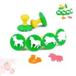 SB 스탬프 동물농장 6종 만년스탬프도장 : 딸기soop