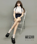 1/6 CangJinGe Toys 여성 멜빵스커트 셔츠  CJG-062 12인치피규어루즈 : 꿀템마을