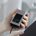 끼움 10000mAh 파워독 미니 PD35W 초고속 충전 3in1 아이폰 갤럭시 보조배터리 비행기 기내반입 37Wh : 끼움