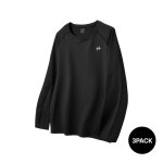 [3PACK] rife 컴프레션 헬스복 남자 타이즈 레깅스 롱슬리브 : 러닝라이프