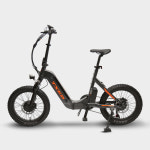 [바로출고] 이스타 듀얼모터 전기자전거 이폴딩20(블랙) 접이식 자전거 : 신나는전동세상