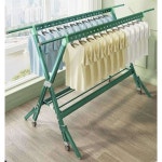 세탁소 빨랫줄 로즈골드 다이 2 크다 3 불필요 넘어지지 캐스터 이불 않는 조립 고정 자오 빨래 1 플래그십 7세대 에메랄드 1.3-2.3M... 