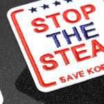 STOP THE STEAL 스탑 더 스틸 벨크로 와펜 STS 6mm X 6mm : 진즈포프리