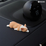 인카스 코지펫 자동차 강아지 피규어 대쉬보드 네비게이션 장식 차꾸미기 용품 소품 선물 : 오토티엔 온라인 그룹