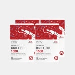 이노헬스앤케어 크릴오일 1500 30캡슐, 4개 : 노빠꾸 웰빙