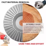 목재 라운드 연마 그라인더 디스크 목공 자재 표면 가공 휠 (A0491) : 용천삼리