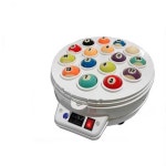 당구공 세척기 포켓볼 클리너 공 세척 기계 광택기 몽땅 Dr.Billiards 16볼 세척기 : 몽땅999