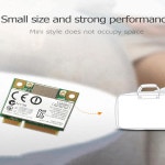 노트북용 미니 PCI-E 무선 어댑터, 블루투스 호환 와이파이 네트워크 카드, 2.4G, 5G, 300M : 용황상점