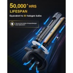 Nilight EF1 881 LED 안개 전구 200 밝기 6000K 쿨 화이트 1 1 미니 사이즈 할로겐 교체 881 889 898 886 894 LED 안개등 DRL 변환 키트... 