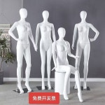 옷가게 여성 마네킹 모델 양복 의류모델 3D촬영 전신마네킹 피팅 하프 표준 베이지 어린이 88cm : 신흥유통상사11