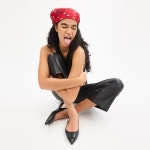 [재고소량] 코치 말과 마차 티 로즈 프린트 실크 반다나 C0007 UP7 Horse And Carriage Tea Rose Print Sil : 엘로라민트