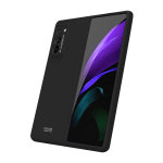 커버지원 갤럭시 폴드 실리콘 하이브리드 슬림 매트 케이스 블랙, 갤럭시Z 폴드2 : 주월리스토어