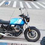 텐덤 블랙 윈드 로머 모토 라이트 V9 V7 1 투명 도톰5mm특소- 높이40cm -V7/ : 빨리바잉