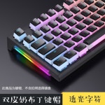 푸딩키캡 커스텀 pbt 131 반투명 기계식 하이퍼엑스 이중사출 체리 OEM 1 화이트업그레이드119알61/68/87/98 : 스웰컴퍼니