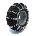 가든 트랙터를 위한 ROP 쇼핑 뉴 페어 2 링크 타이어 체인 18x8.50x8 /라이더스 /스노우블러 : 시구왕라
