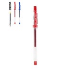 중성펜 파인테크 0.3mm 적색 겔잉크 뚜껑형 타 12개입 볼팬 흑색볼펜 다꾸펜 : 유성유통01